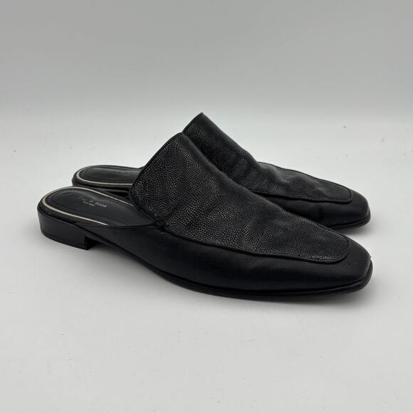 Rag & Bone Aslen Loafer Mule Leather Slip Ons Women's 40 US 10 - Picture 1 of 11
